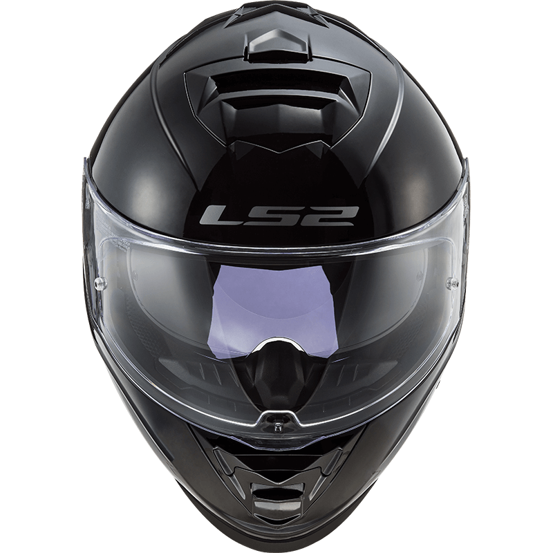 LS2 FF800 Storm 2 Solid Gloss Black  фото :: Мотосалон MotoHit - мотоцикли, екіпірування, запчастини.