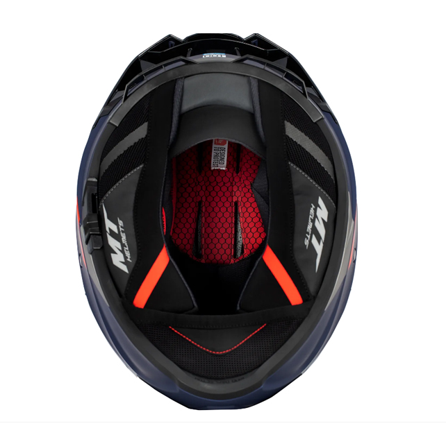 Мотошолом MT THUNDER 4 SV Pental B5 Matt Red  фото :: Мотосалон MotoHit - мотоцикли, екіпірування, запчастини.