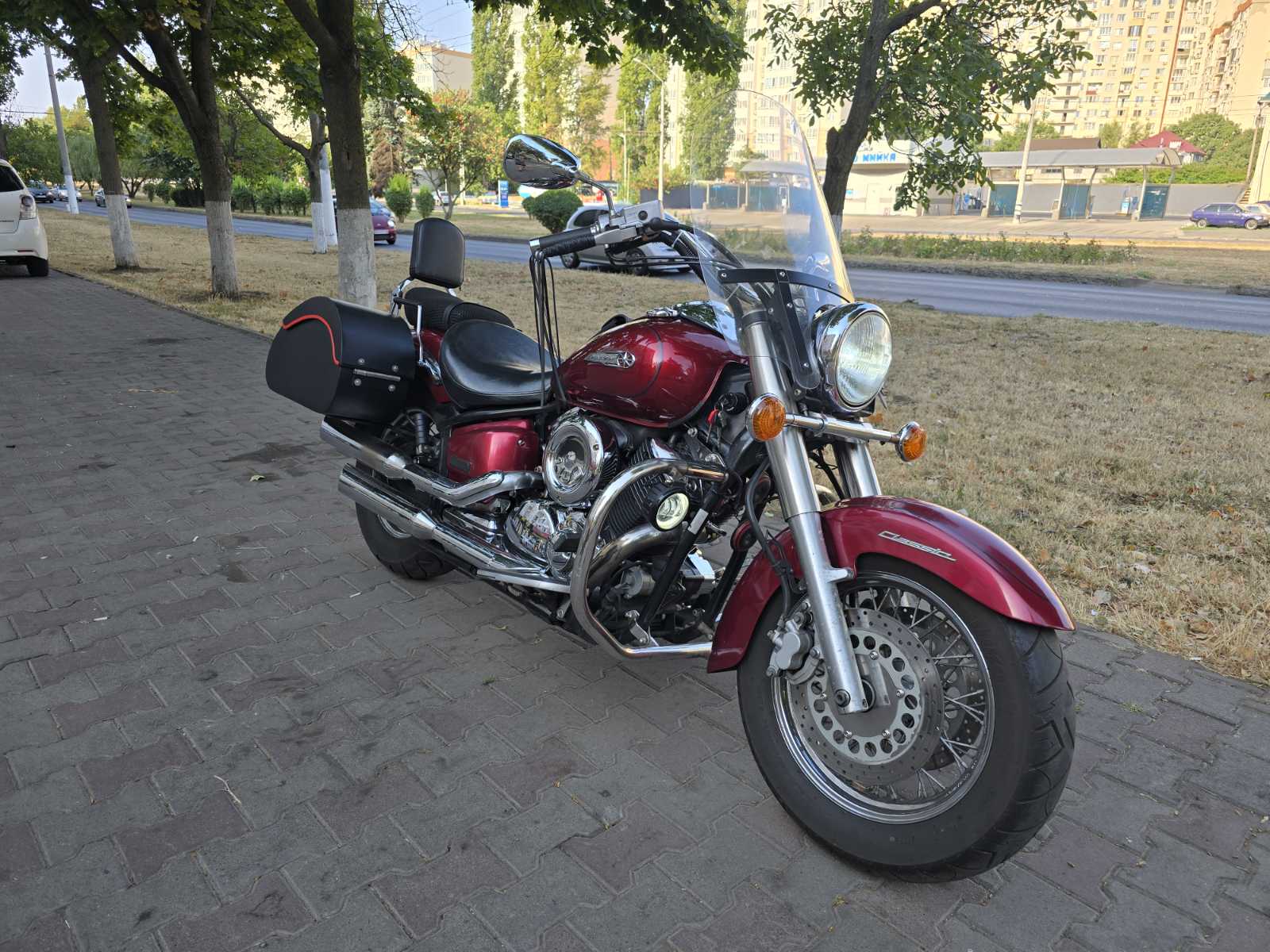 Yamaha Drag Star 1100 Classic 2003 фото :: Мотосалон MotoHit - мотоцикли, екіпірування, запчастини.