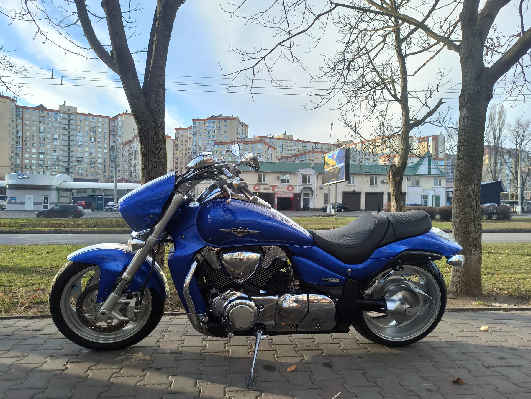 Мотоцикл Suzuki Boulevard 1800 M109R 2007 фото. Мотосалон МотоХит - мотоциклы, экипировка, запчасти.