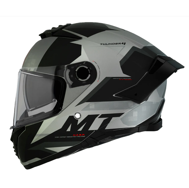Мотошолом MT THUNDER 4 SV Exeo C2 Gloss Titanium фото :: Мотосалон MotoHit - мотоцикли, екіпірування, запчастини.