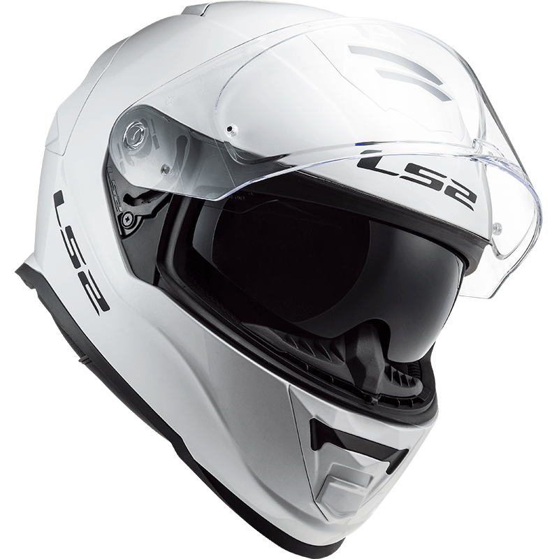 LS2 FF800 Storm 2 Solid White фото :: Мотосалон MotoHit - мотоцикли, екіпірування, запчастини.