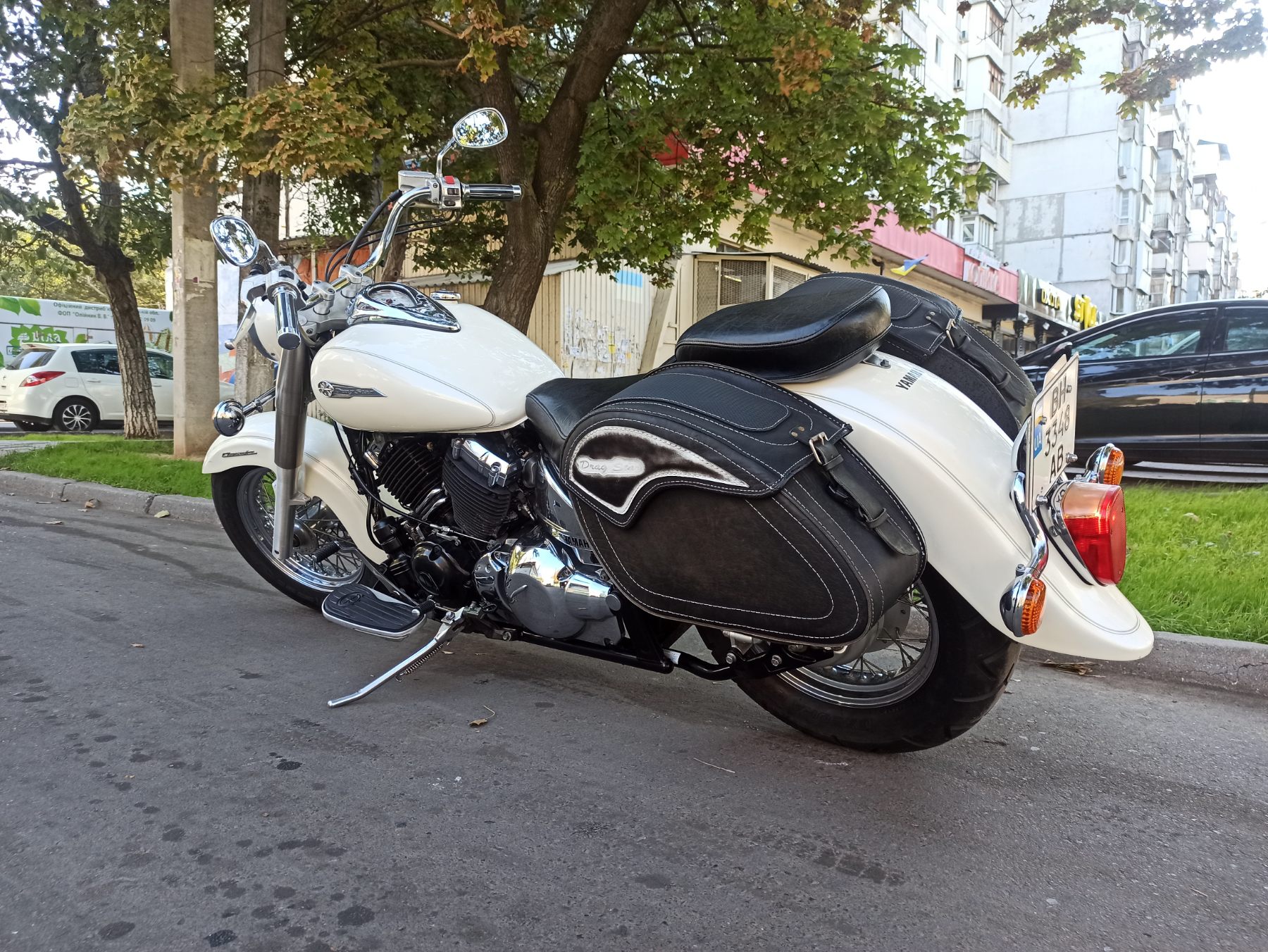 Мотоцикл Yamaha XVS 400 Classic 2003 фото :: Мотосалон MotoHit - мотоцикли, екіпірування, запчастини.