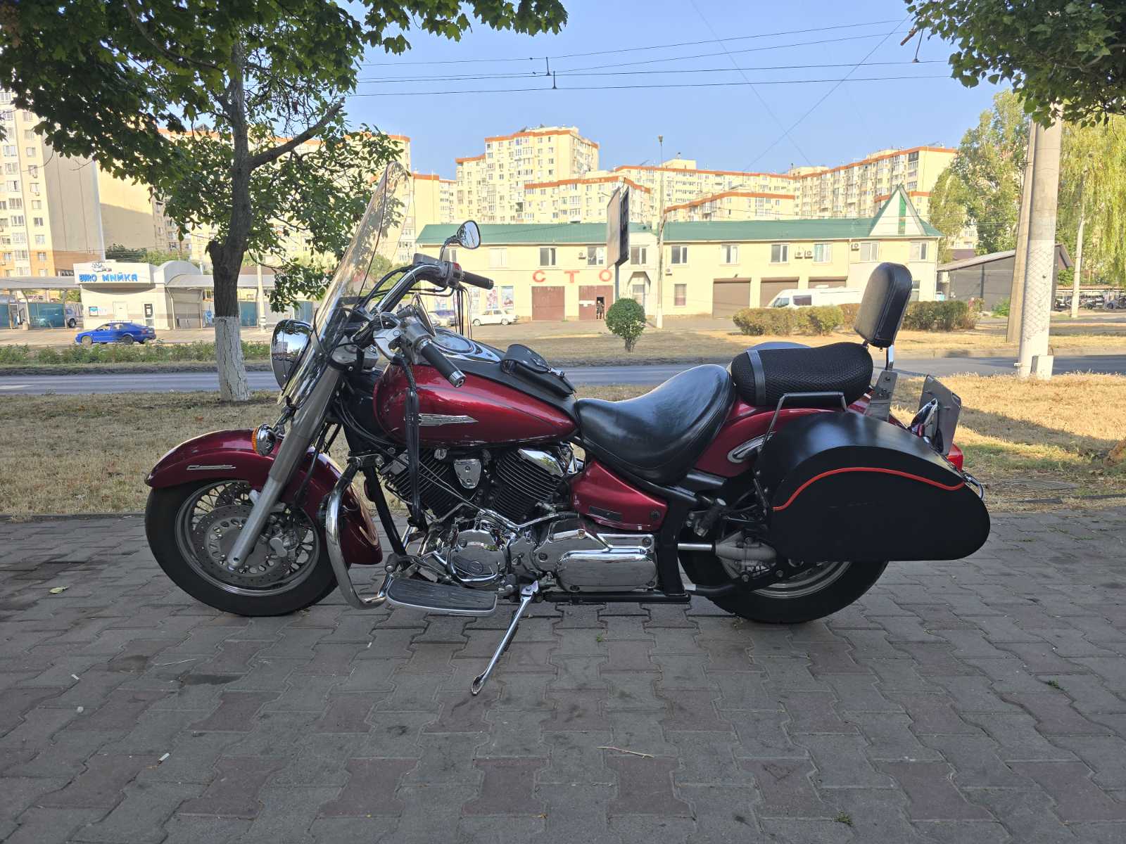 Yamaha Drag Star 1100 Classic 2003 фото :: Мотосалон MotoHit - мотоцикли, екіпірування, запчастини.