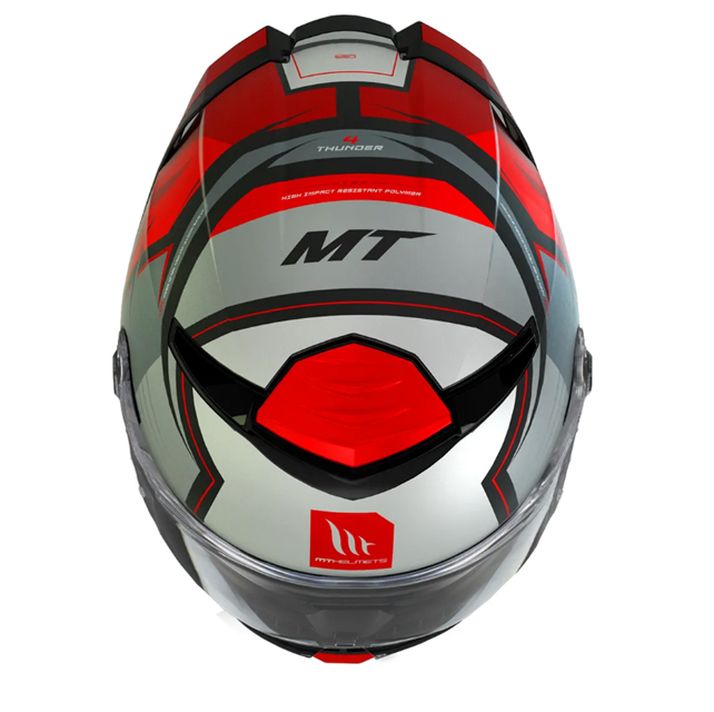 Мотошолом MT THUNDER 4 SV Pental B5 Matt Red  фото :: Мотосалон MotoHit - мотоцикли, екіпірування, запчастини.