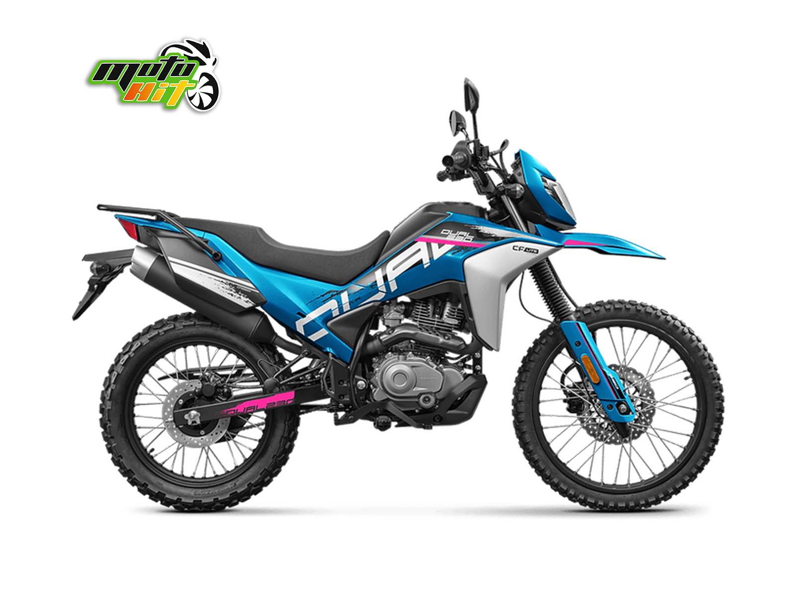 CFMOTO 230 LITE DUAL BLUE фото :: Мотосалон MotoHit - мотоцикли, екіпірування, запчастини.