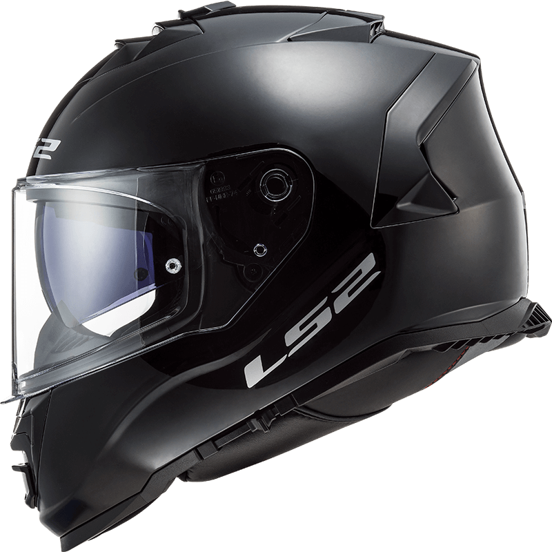 LS2 FF800 Storm 2 Solid Gloss Black  фото :: Мотосалон MotoHit - мотоцикли, екіпірування, запчастини.