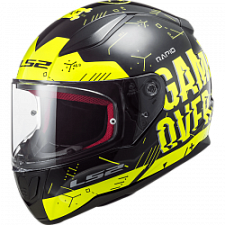 Мотошлем LS2 FF353 Rapid Player Hi-Vis Yellow Black